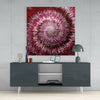 Cycle of Red Glass Wall Art by Insigneart USA