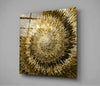 Cycle of Yellow Glass Wall Art by Insigneart USA