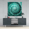Cycle of Green Glass Wall Art by Insigneart USA