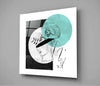 Flower Thoughts Glass Wall Art by Insigneart USA