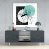 Flower Thoughts Glass Wall Art by Insigneart USA
