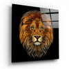 Lion Glass Wall Art by Insigneart USA