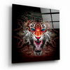 The Punishment Of The Lion Glass Wall Art by Insigneart USA