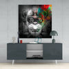 Wise Monkey Glass Wall Art by Insigneart USA
