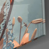 In The Flowers Glass Wall Art by Insigneart USA