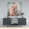 In The Flowers Glass Wall Art by Insigneart USA