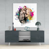 Elephant Glass Wall Art by Insigneart USA