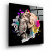 Elephant Glass Wall Art by Insigneart USA
