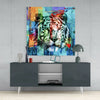 Tiger Glass Wall Art by Insigneart USA