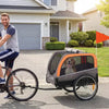 Dog Bike Trailer, Pet Cart Bicycle Carrier with 20" Air Tires, Quick-Release Wheels, Reflectors, Flag by Furr Baby Gifts