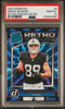 Graded 2024 Panini Donruss Brock Bowers #9 Rated Rookies Retro Rookie RC Football Card PSA 10 Gem Mint