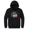 Jack Hughes New Jersey American Flag WHT by 500 LEVEL