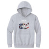 Jack Hughes New Jersey American Flag WHT by 500 LEVEL