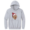 Patrick Mahomes Kansas City Portrait Santa Hat WHT by 500 LEVEL