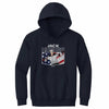 Jack Hughes New Jersey American Flag WHT by 500 LEVEL