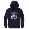 Khalil Mack Los Angeles C Bold Number WHT by 500 LEVEL
