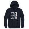 Derwin James Los Angeles C Bold Number WHT by 500 LEVEL