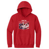 Jack Hughes New Jersey American Flag WHT by 500 LEVEL