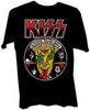 KISS KISS Hotter Than Hell, 1974 LP, ShortSleeve Unisex T-shirt Small [T-Shirt] by Rock Band Apparel
