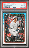Graded 2024 Topps Aaron Judge #H99 Variation Baseball Card PSA 10 Gem Mint