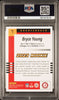 Graded 2023 Panini Score Bryce Young #1 2003 Throwback Rookie Rookie RC Football Card PSA 8 Near Mint