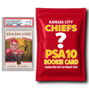 Kansas City Chiefs PSA 10 Graded Rookie Card Mystery Pack