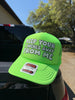 Keep Your 3 Inches Away From Me Trucker Hat by Luckless Outfitters
