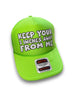 Keep Your 3 Inches Away From Me Trucker Hat by Luckless Outfitters