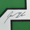 Framed Autographed/Signed Jason Kelce 35x39 Philadelphia Kelly Green Football Jersey PSA/DNA COA by Hall of Fame Sports Memorabilia