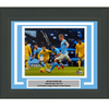 Framed Autographed/Signed Kevin De Bruyne Manchester City Soccer Futbol 8x10 Photo Beckett BAS COA