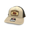 Father Mows Best Brown (Woven Patch) by Shield Republic