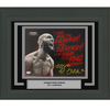 Framed Autographed/Signed Khamzat Borz Chimaev UFC MMA Ultimate Fighting 11x14 Photo PSA/DNA COA