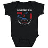 USA America 250th Anniversary Silhouette Bar WHT by 500 LEVEL