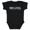 500 LEVEL Wordmark WHT by 500 LEVEL