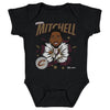 Donovan Mitchell Cleveland Cavaliers Caricature WHT by 500 LEVEL