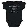 Plano East Crown Trio Panther Football Head WHT by 500 LEVEL