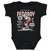 Sergei Fedorov Detroit Vintage Stats WHT by 500 LEVEL