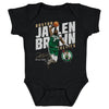 Jaylen Brown Boston Celtics Slant WHT by 500 LEVEL