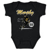 Larry Murphy Pittsburgh Retro Script WHT by 500 LEVEL