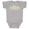 Pittsburgh Hockey Roster Skyline 23 WHT by 500 LEVEL