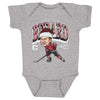 Connor Bedard Chicago Cartoon Santa Hat WHT by 500 LEVEL