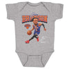 Jalen Brunson New York Knicks Caricature WHT by 500 LEVEL