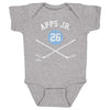 Syl Apps Jr. Pittsburgh 26 Sticks WHT by 500 LEVEL