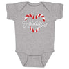 Christmas Candy Cane Heart WHT by 500 LEVEL