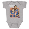 Jalen Brunson & Karl-Anthony Towns New York Knicks Step Brothers WHT by 500 LEVEL