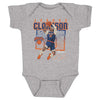 Jordan Clarkson New York Knicks Shattered WHT by 500 LEVEL