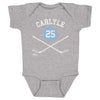 Randy Carlyle Pittsburgh 25 Sticks WHT by 500 LEVEL