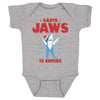 Christmas Santa Jaws WHT by 500 LEVEL