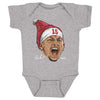 Patrick Mahomes Kansas City Portrait Santa Hat WHT by 500 LEVEL