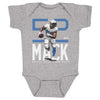 Khalil Mack Los Angeles C Bold Number WHT by 500 LEVEL